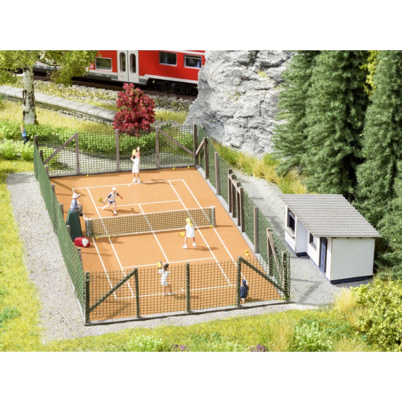 Pista de tenis. Pista de tenis.