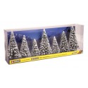 10 snow fir trees. 10 snow fir trees.