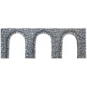 Muro con arcos.
