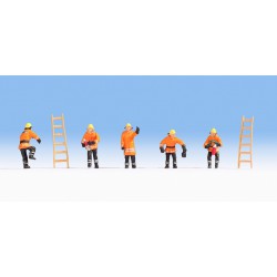 *Brigada de bomberos.