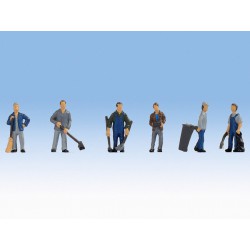 Personnel de nettoyage.