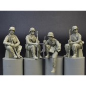Panzergranaderos alemanes.