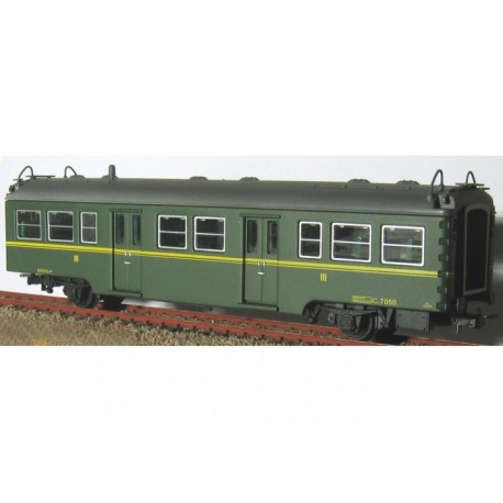 Third class coach series 7000 RENFE. KTRAIN 0602I