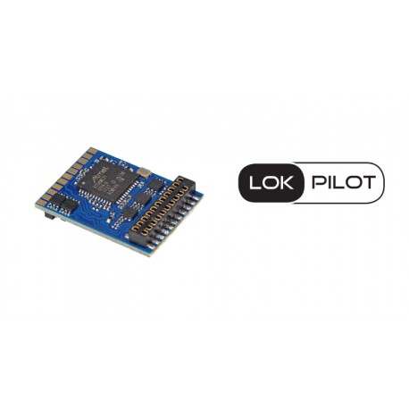 LokPilot V5.0 decoder, 21-pin plug. DCC