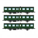Set de 3 coches SUD-OUEST de 16m, SNCF.