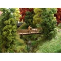 Wooden bridge. BUSCH 1497