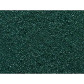 Flocado fino, verde medio.