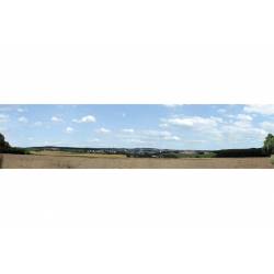 Landschaft im Hintergrund.