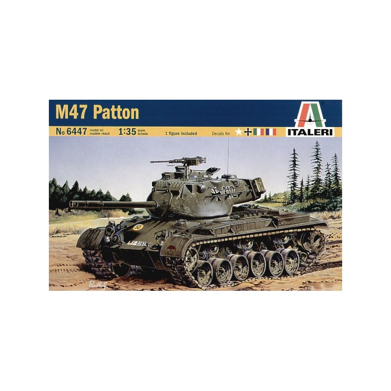 Tanque M47 Patton. ITALERI 6447 Tanque M47 Patton. ITALERI 6447