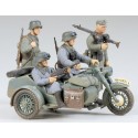 BMW R75 con sidecar. TAMIYA 35016