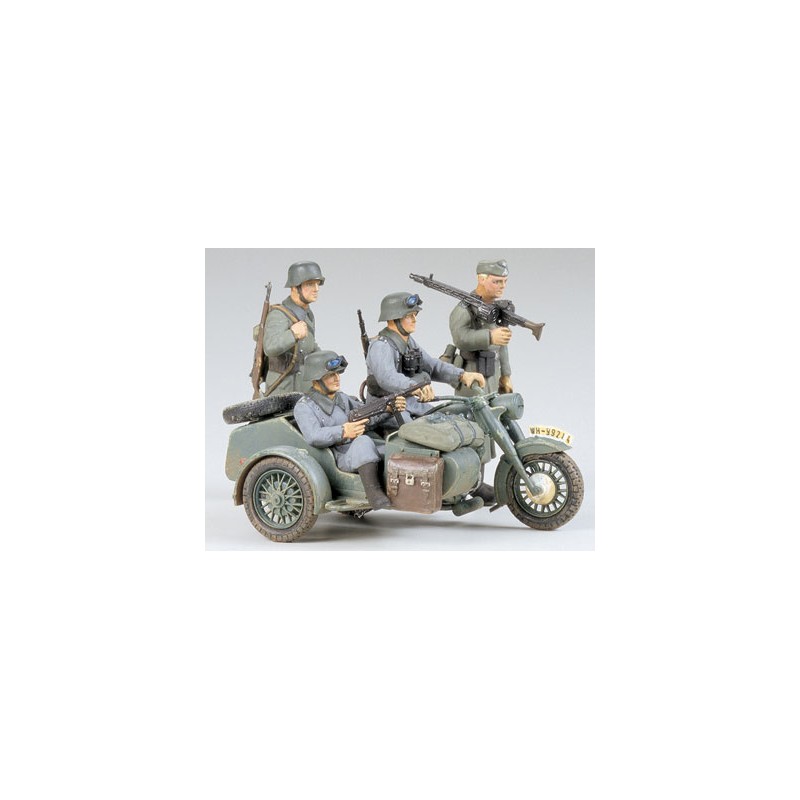 German BMW R75 Sidecar. TAMIYA 35016