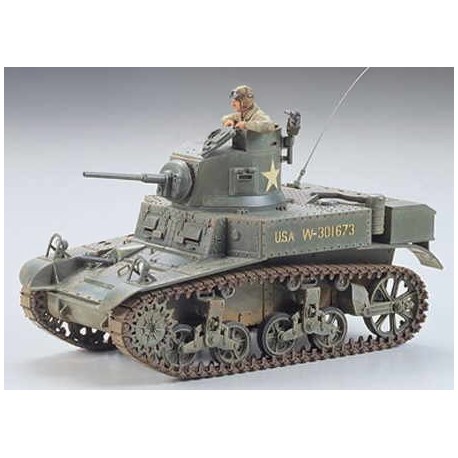 Stuart U.S. light tank M3. TAMIYA 35042