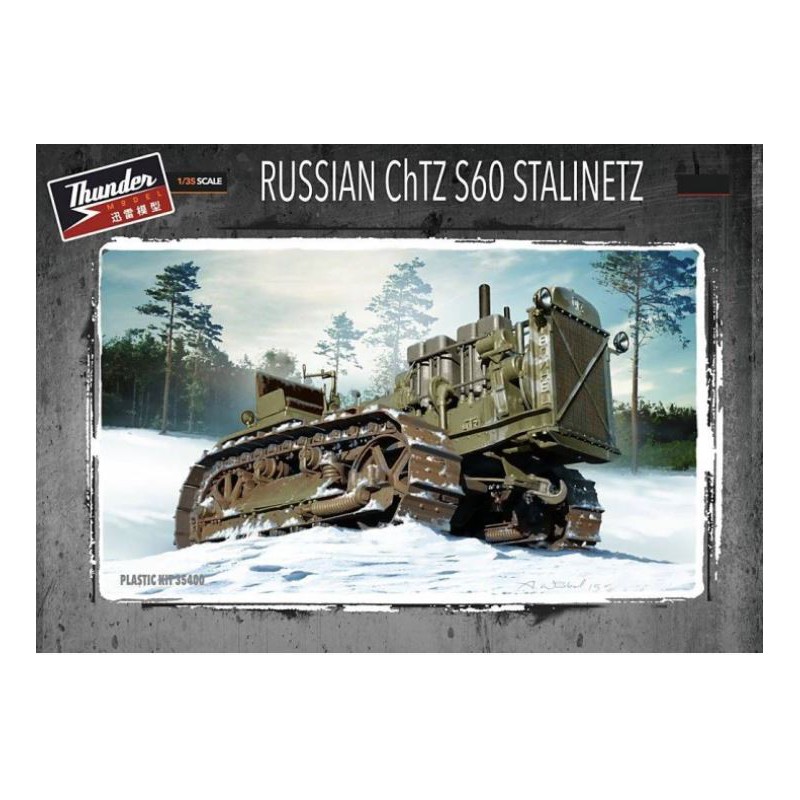 Tractor soviético ChTZ S60 Stalinetz.