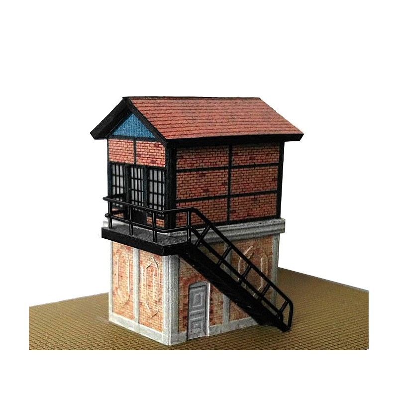 Caseta de enclavamientos de Pinto.