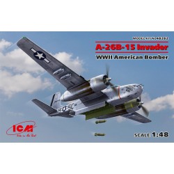 A-26B-15 Invasore. Bombardiere leggero USAF, seconda guerra mondiale.