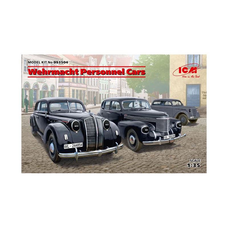Set de coches de la Wehrmacht.