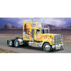 Amerikanischer Superliner-Lkw.