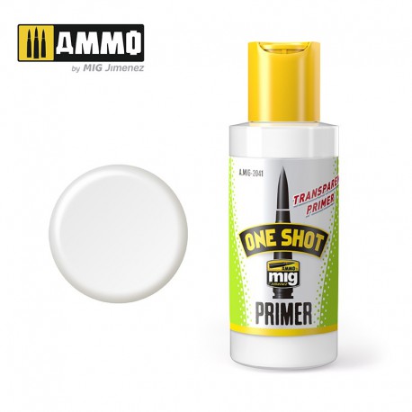 One shot primer - White.