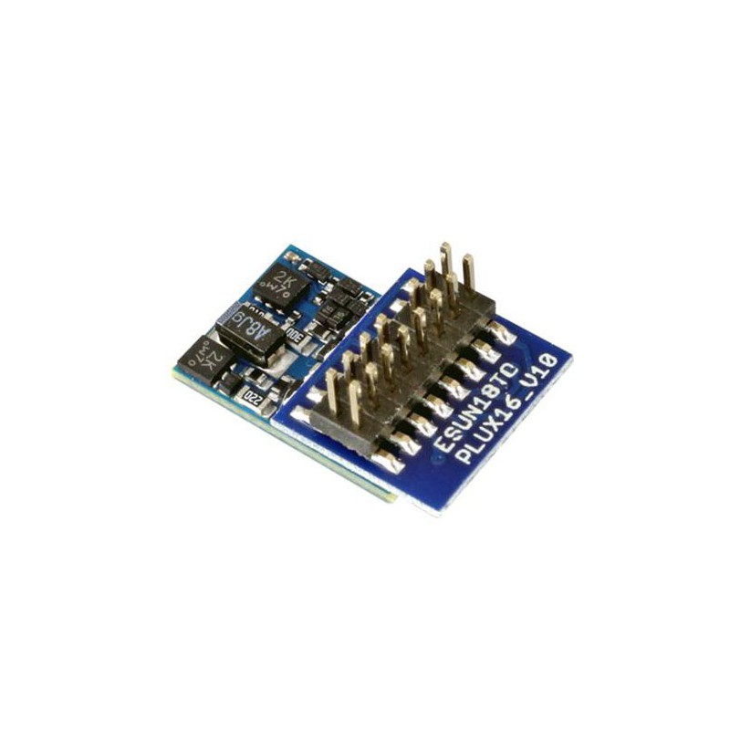 Decoder LokPilot micro V5.0 Plux16. Multiprotocolo.