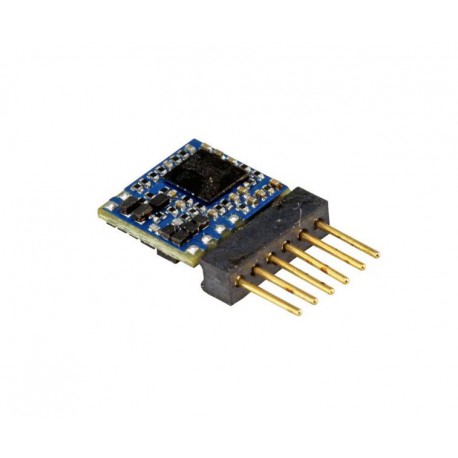 Decoder LokPilot micro V5.0 de 6 pins. Multiprotocolo.
