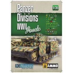 Decal set: Wehrmacht panzer division symbols.