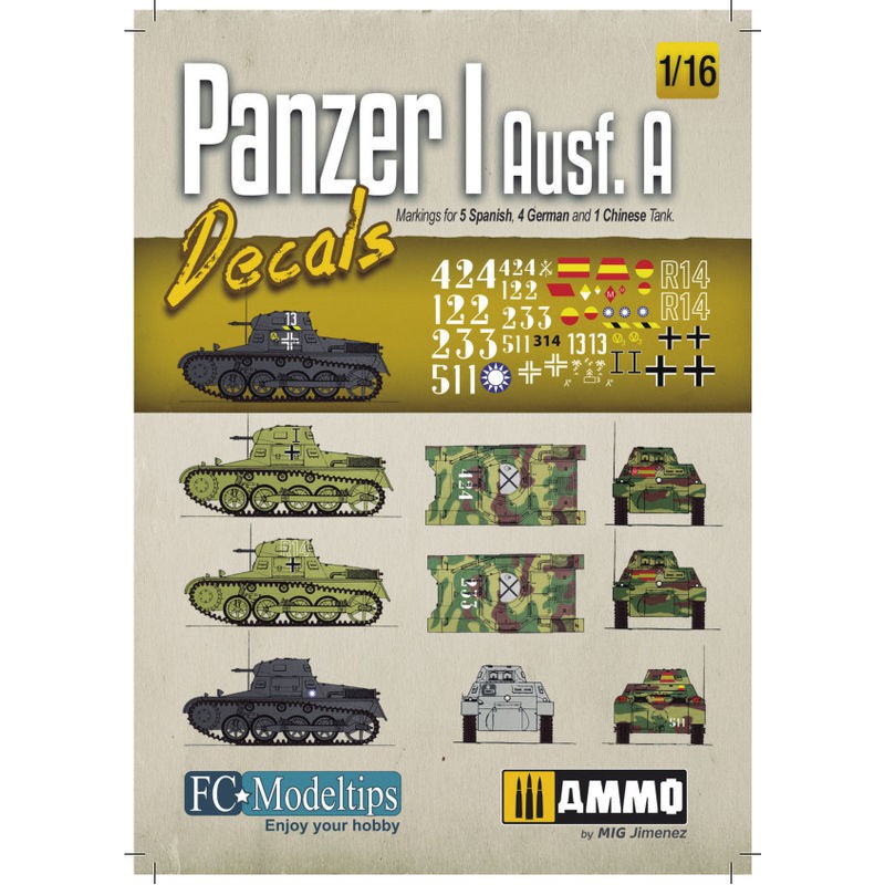 Calcas: Panzer I, Ausf. A.