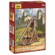 Trebuchet: medieval siege engine.