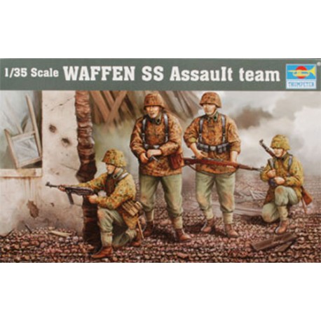 Waffen SS Assault team. TRUMPETER 00405