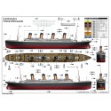 R.M.S. Titanic. Kit con iluminacion interior.