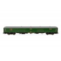Furgón de equipaje DD-8100, RENFE. Verde.