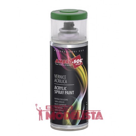 Moss green. Spray, 400ml. RAL 6005.