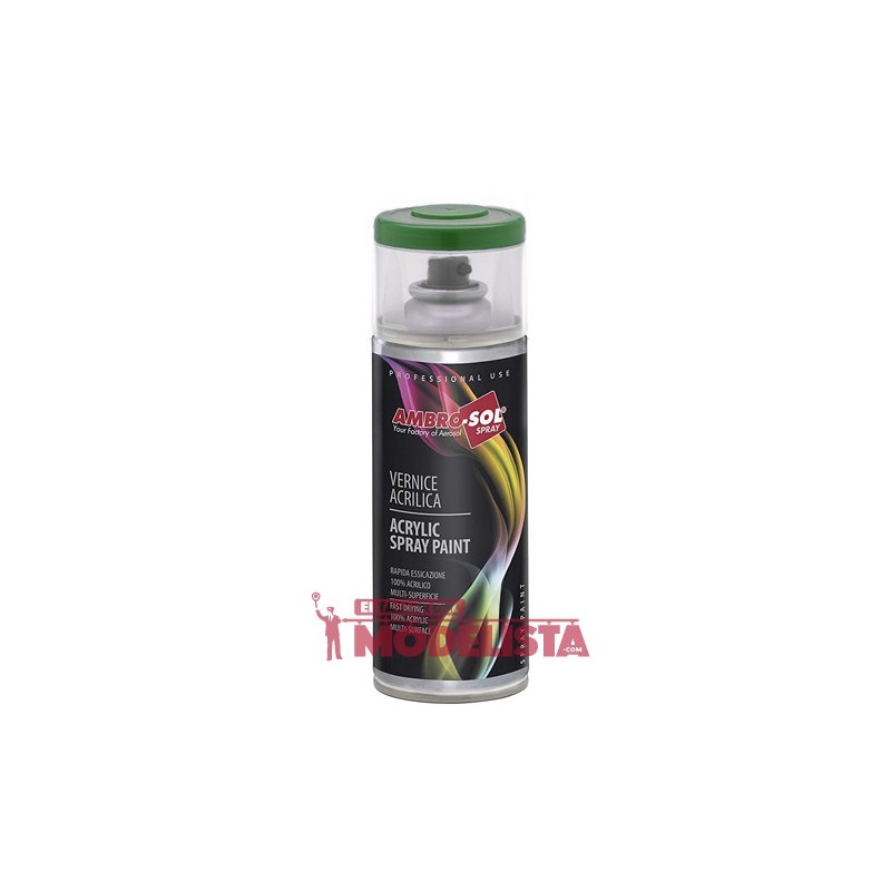 Verde musgo. Spray, 400ml. RAL 6005.