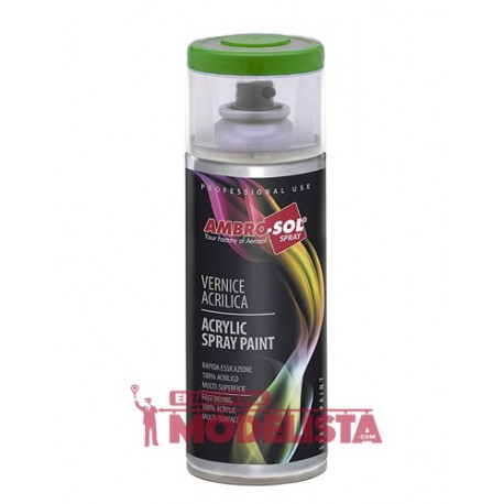 Green. Spray, 400ml. RAL 6001.