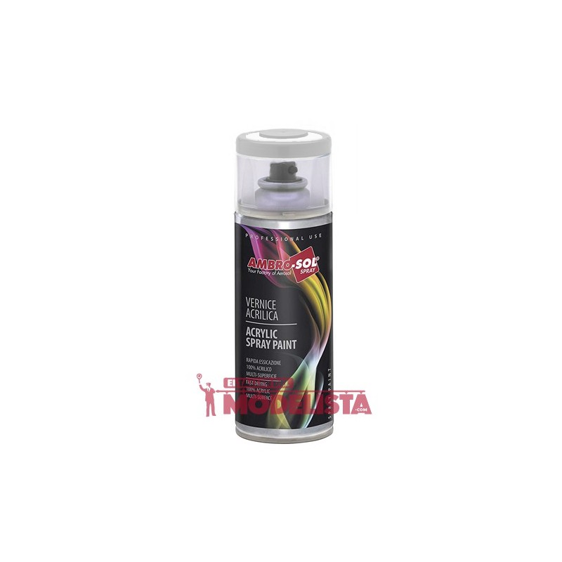 Gris plata. Spray, 400ml. RAL 7001.