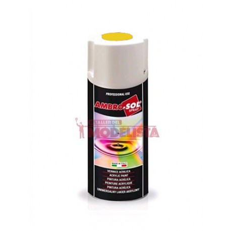 Sign yellow. Spray, 400ml. RAL 1003.