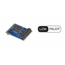 LokPilot V5.0 Decoder mit 21 Pins. Multiprotokoll.