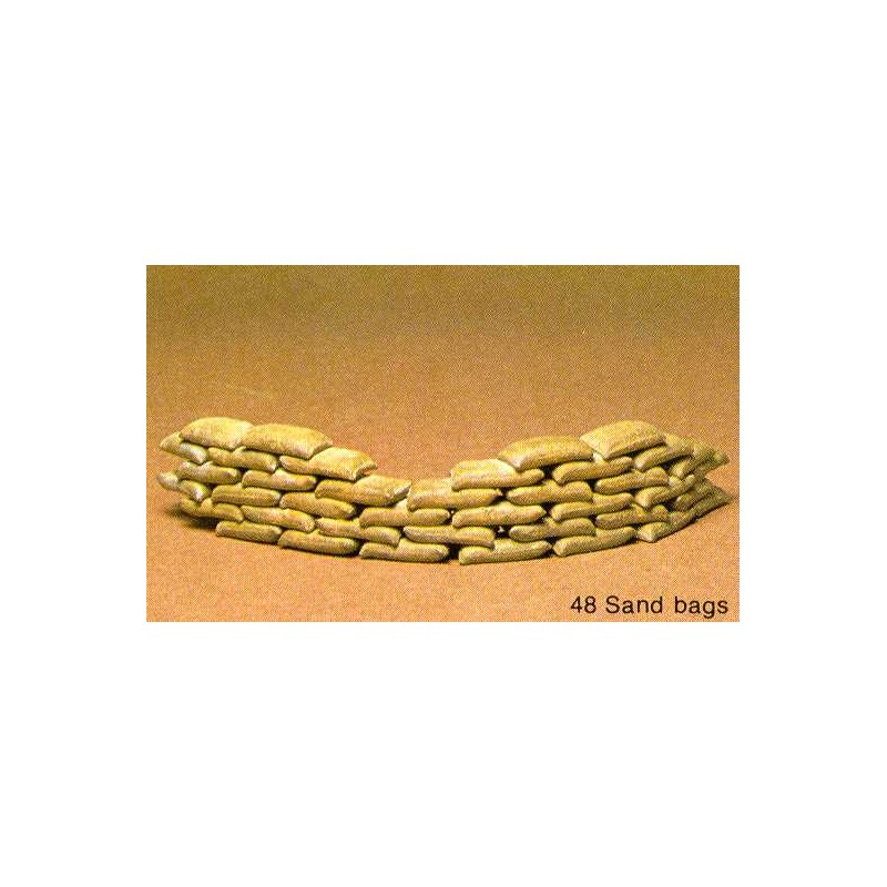 Sand bags set. TAMIYA 35025