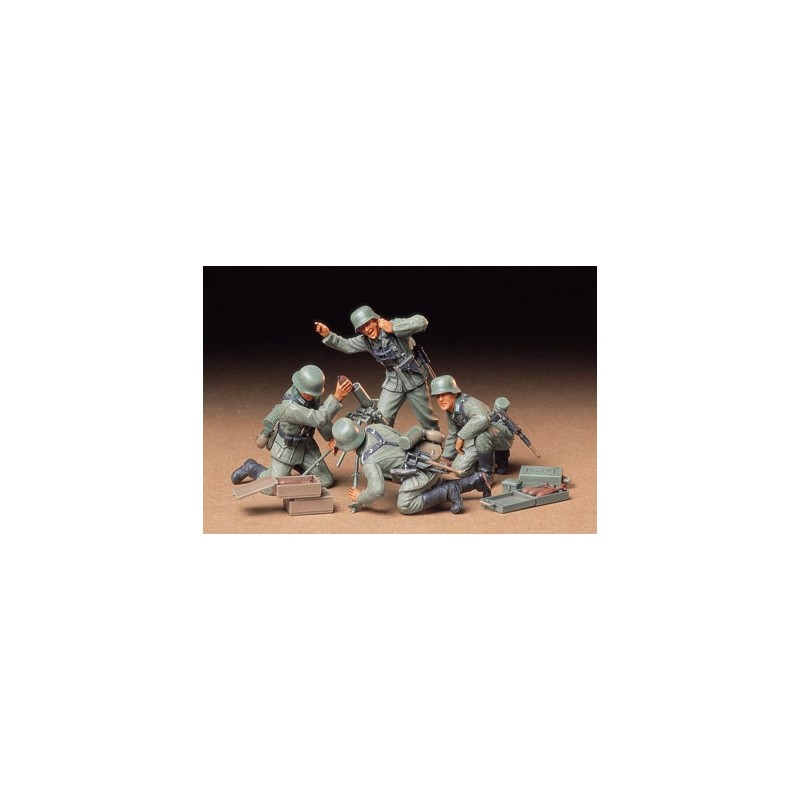 Equipo de mortero de infantería alemana. TAMIYA 35193