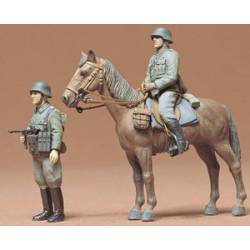 Infantería montada de la Wehrmacht.