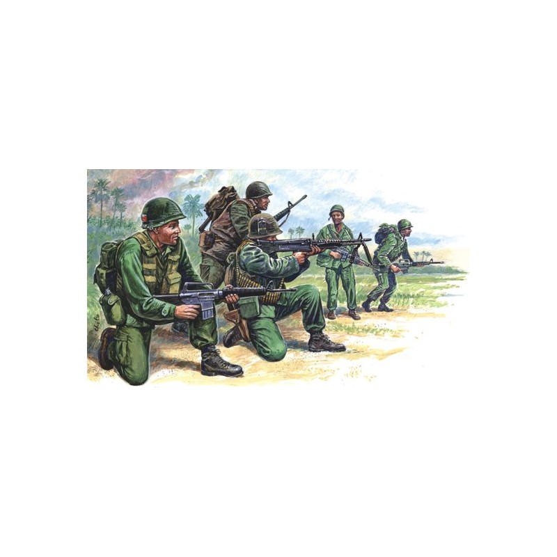 Fuerzas especiales norteamericanas. ITALERI 6078