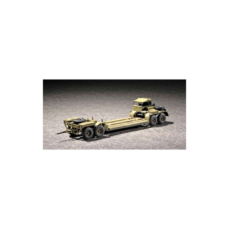 German tank transporter. TRUMPETER 07249