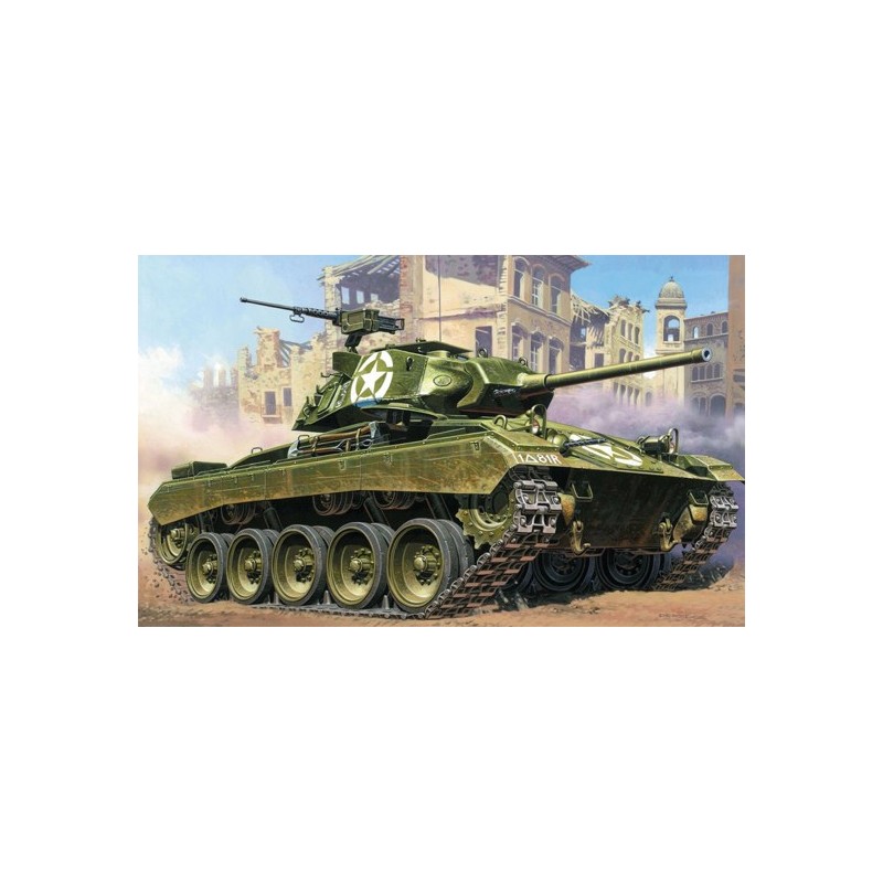 Tanque ligero M24 Chaffee. ITALERI 6502