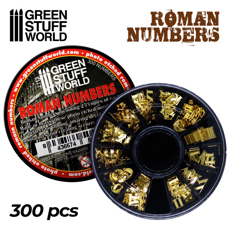 Roman numbers. Roman numbers.