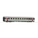 2nd class corail open-plan coach, SNCF.