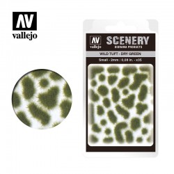 Cespugli selvatici, verde secco (2 mm).