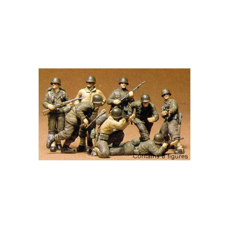 Infantería USA en Europa. WWII. TAMIYA 35048