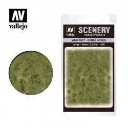 Cespugli selvatici, verde denso (6 mm).