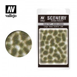 Cespugli selvatici, verde assortito (6mm).