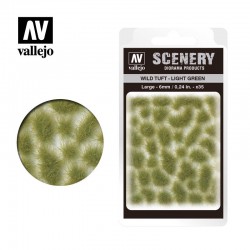 Cespugli selvatici, verde chiaro (6 mm).