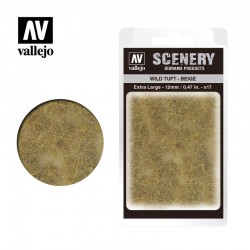 Arbustes sauvages, beige (12mm).